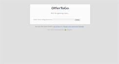 Desktop Screenshot of offertogo.com